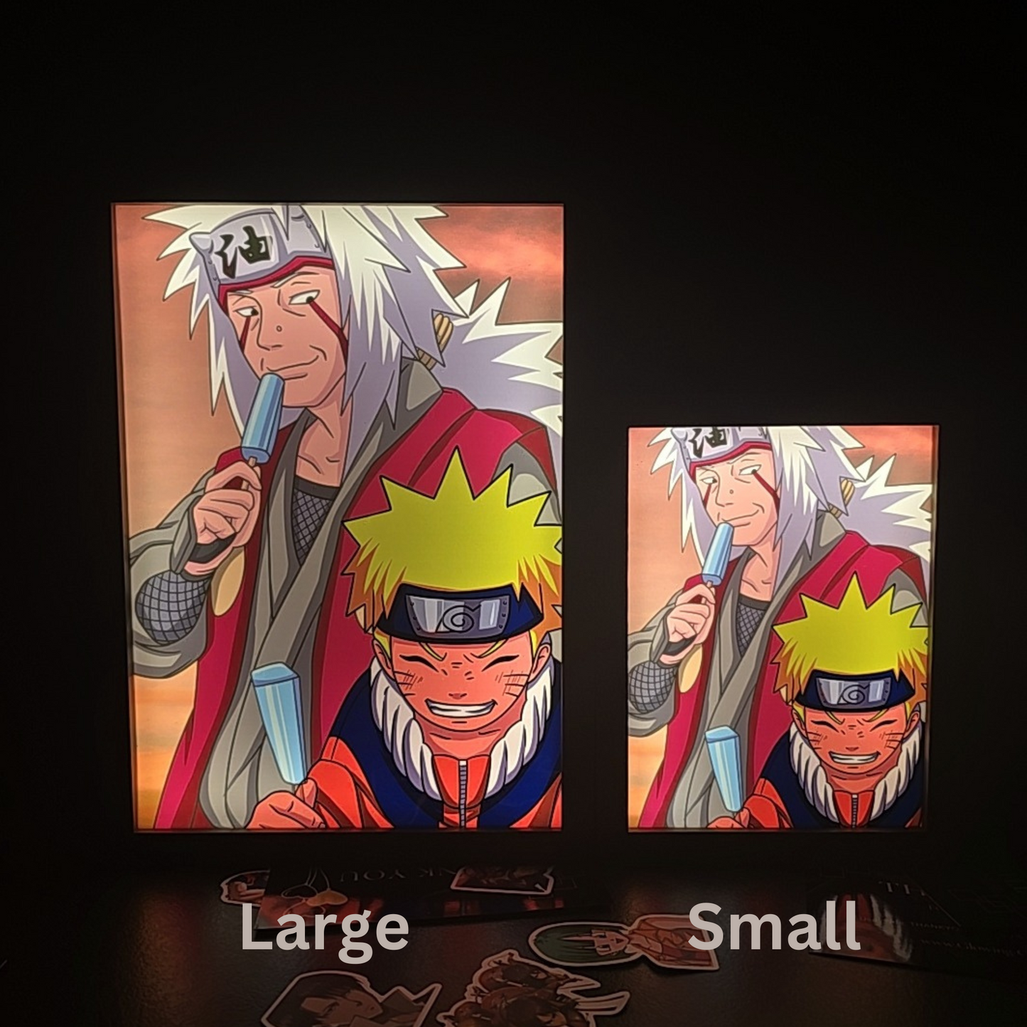 Naruto and Jiraiya