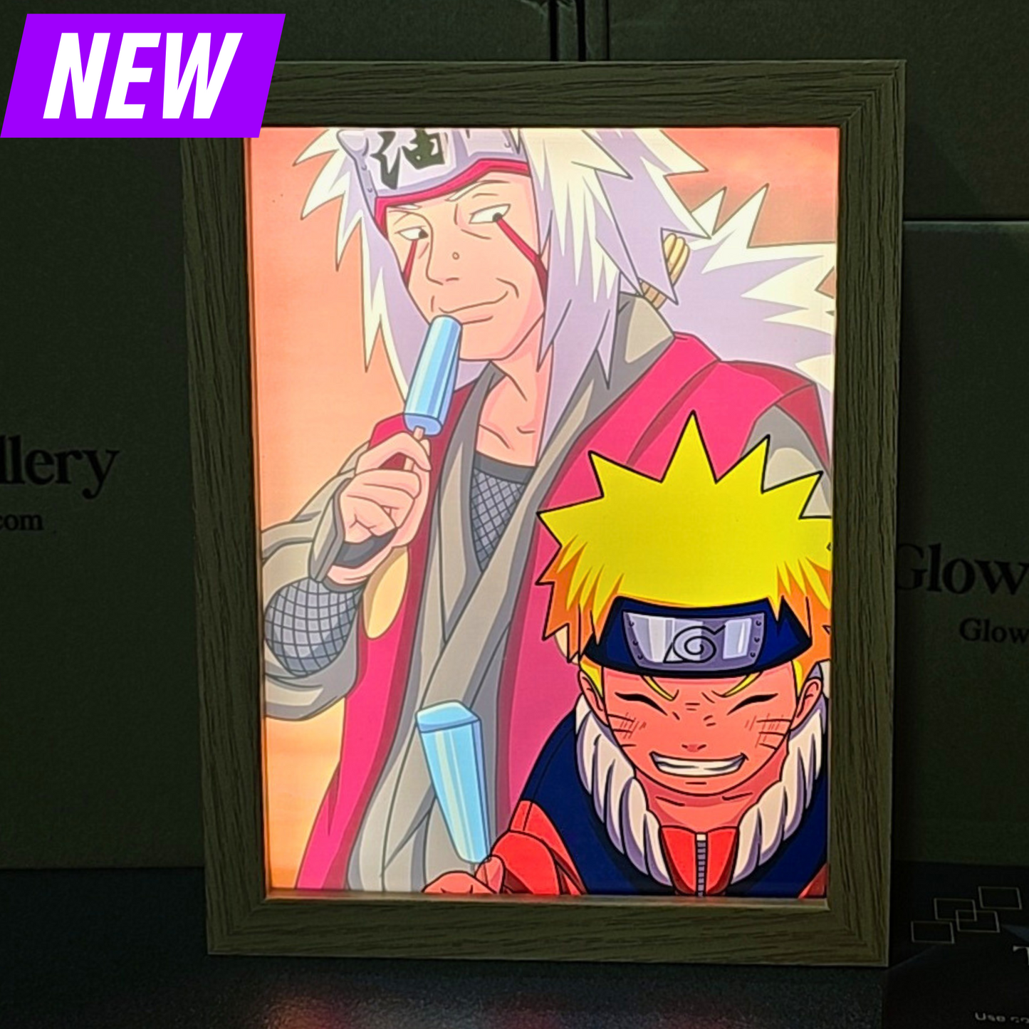 Naruto and Jiraiya